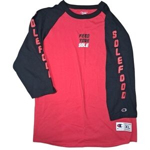 Champion Men's Authentic Athletic Apparel Long Sleeve Tee Size XL